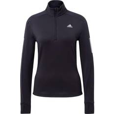 Adidas own the run zip dam adidas Own the Run 1/2 Zip Warm Sweatshirt Women - Black