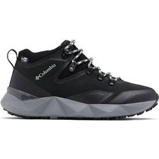 Midfoot Support Bridge - Women Hiking Shoes Columbia Facet 60 OutDry W - Black/Vivid Mint