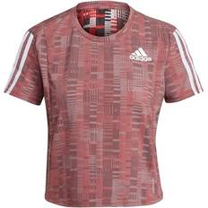 Dam - Löpning - Röda T-shirts adidas Own The Run Primeblue T-shirt Women - Scarlet/White