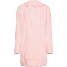 Calvin Klein Mujer Suéteres Calvin Klein One Lounge Hooded Sweatshirt Dress - Barely Pink