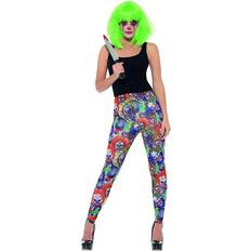 Smiffys Creepy Clown Leggings