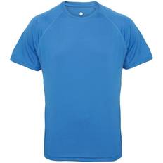 Tridri Panelled Tech T-shirt Men - Sapphire