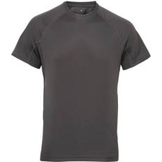 Tridri Panelled Tech T-shirt Men - Charcoal