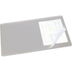 Skriveunderlag transparent Durable Desk Mat with Transparent Overlay