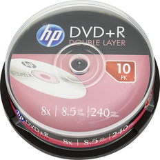 DVD+R DL 8.5GB 8x Spindle 10-Pack
