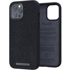 Njord byELEMENTS Salmon Leather Case for iPhone 12 Pro Max