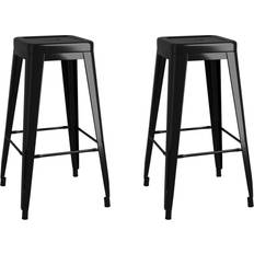 vidaXL - Tabouret de bar 77cm 2pcs