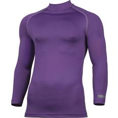 Men - Purple Base Layer Tops Rhino Thermal Underwear Long Sleeve Base Layer Vest Top Men - Purple