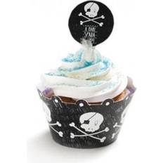 Svarta Cupcakeformar Decora Wrappers & Toppers Cupcakeform