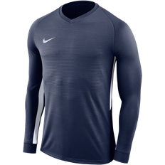 Nike Tiempo Premier Long Sleeve Jersey Men - Midnight Navy/White