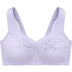 Glamorise MagicLift Cotton Support Bra - Lilac