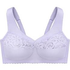 MagicLift Cotton Support Bra - Lilac