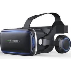 Mobiili VR-lasit Shinecon 6. sukupolven G04E 3D VR Virtuaalitodellisuuslasit kuulokkeilla