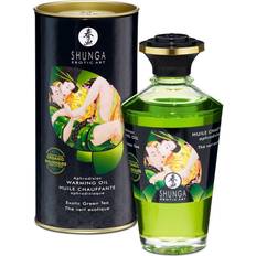 Massageöle Shunga Aphrodisiac Warming Oil Exotic Green Tea 100ml