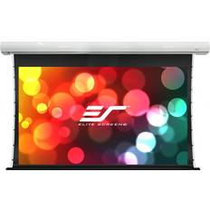 Elite Screens Saker Tab Tension Schermo Per Proiezione Elettrico 110 Inch Spirito Maxwhite Fg 244 X 137 (16:9) (vorlauf 60cm) Maxwhite Fg Adatto Per: Proiettore Normale