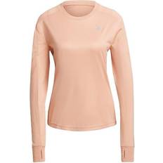 Adidas Own the Run Long Sleeve T-shirt Women - Ambient Blush