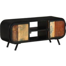 Svart TV-benker vidaXL Solid Reclaimed Wood TV-benk 110x45cm