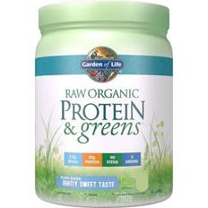 Garden of Life Polvos de Proteína Garden of Life Proteína Orgánica Cruda y Verduras Ligeramente Dulce - 650g