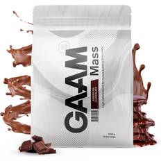Gaam mass gainer GAAM 100% MASS Premium, 1 kg, Gainer, American Chocolate