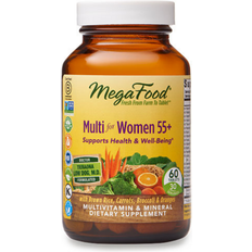 Vitamin 55+ MegaFood Multi for Women 55 60 Tablets 60 stk