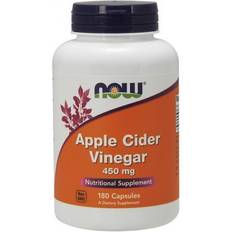 Apple cider vinegar NOW FOODS APPLE CIDER VINEGAR 450 mg 180 stk