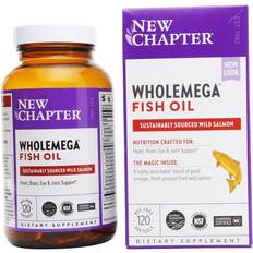 New Chapter Wholemega 120 Softgels Cardiovascular Health New Chapter