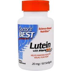 Doctor's Best Vitaminas y Suplementos Doctor's Best Luteína con FloraGLO, 20 mg - 60 Cápsulas Blandas