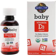 Vitamins & Supplements Garden of Life Organic Baby Vitamin D3 56ml