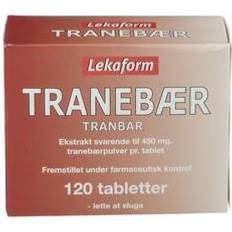 Lekaform Lekaform Tranebær (120 tabletter)