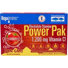 Trace Minerals Research Trace Minerals Research Electrolyte Stamina Power Pak Raspberry 30 Packets