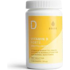 Vitaminer & Kosttillskott Zoeco Vitamin D3 Forte 100 st