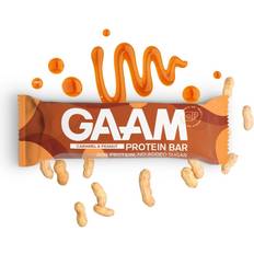 Gaam protein bar Gaam Protein Bar, 55 G, Caramel & Peanut