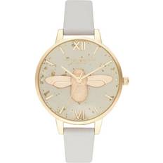 Olivia Burton Celestial 3D Bee Pearl & (OB16GD37)