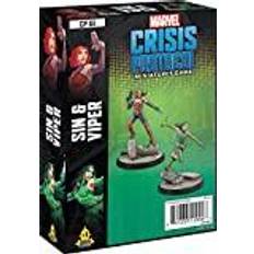 Atomic Mass Games Marvel Crisis Protocol: Sin And Viper Character Pack