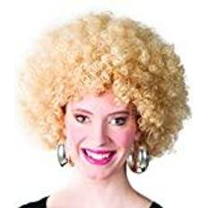 Boland 10103144 86013 Afro Curly Wig Blonde, Unisex, One Size