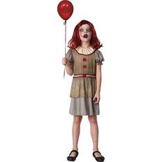 Ciao Girl Horror Creepy Clown Costume