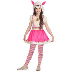 Amscan Delikat lama kostume pige 8-10 år (128-134 cm)