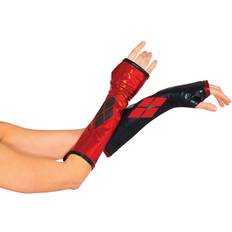 Accessories Vegaoo Rubie's Official Harley Quinn Gauntlets Gloves Accessory, Adult Costume