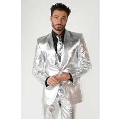 OppoSuits Udklædningstøj OppoSuits Opposuit Shiny Silver EU58