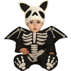 Fiestas Guirca Skeleton Bat Baby Costume