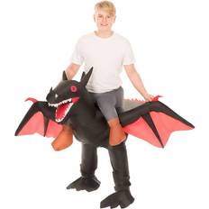 Inflatable Ride on Black Dragon 