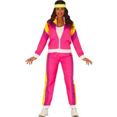 Kostumer Fiestas Guirca Joggindragt 80ér PINK Medium