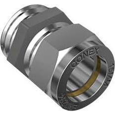 Overgang 3/8-12MM med nippel krom