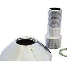 Milton tilgangsstykke lige 3/4'' x 1/2'' 60 mm, forkromet