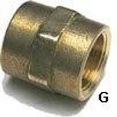Ezze 3/8" Muffe forkromet Messing Afzinkningsfri