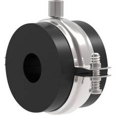 Isoglobal rørbærer RF 42 x 32 mm. M8/M10 inkl. Galv. bøjle. Til køl