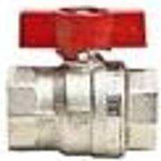 kuglehane 1/2'' muffe/muffe. Byggelængde 47 mm