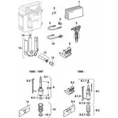 Tubi di scarico Geberit Flessibile fem/fem 3/8 240.069.00.1