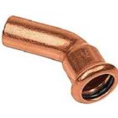 Sanha kobber Cu press bøjning 18 mm 45º med en muffe