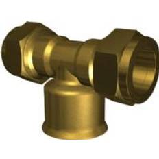 Kompressions tee 18mm-1/2-18mm